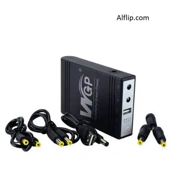 WGP Mini UPS 10400 mAh Battery 5,9,12v Update Version  Router & ONU UPS Backup Up To 10 Hours